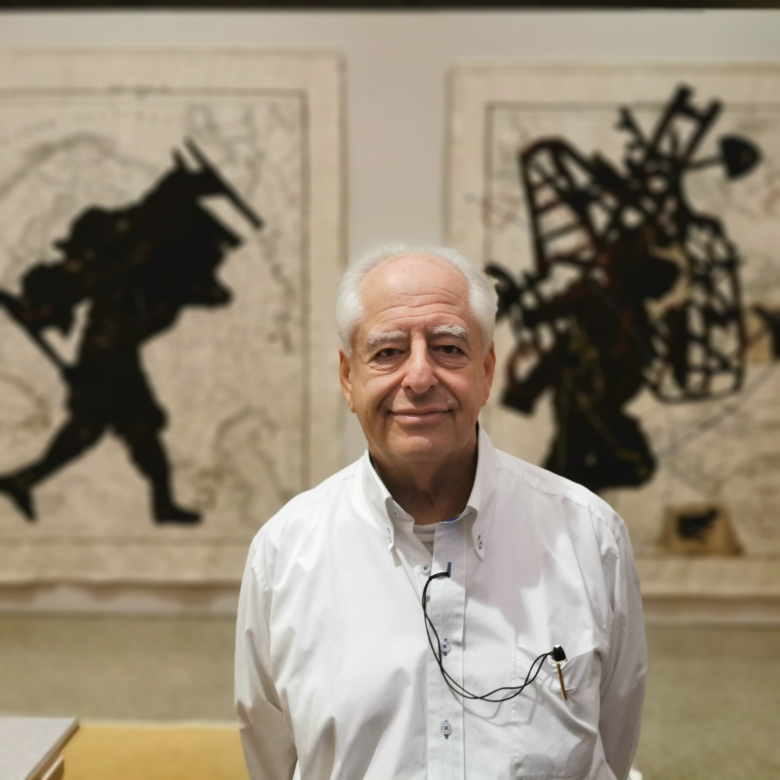 Portrait of William Kentridge in 2025