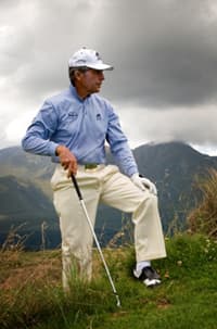 Portrait of Gary Player at Fancourt